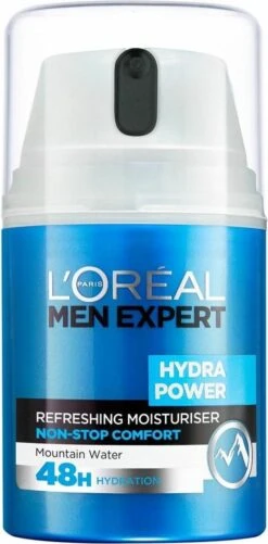 L'Oréal Paris Men Expert Hydra Power Dagcrème 2 X 50 Ml - Voordeelverpakking