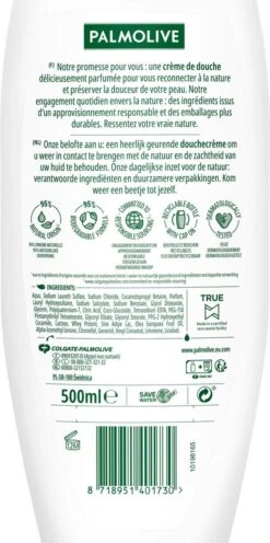 Palmolive® Palmolive Naturals Olijf Douchegel - 4 X 500ml - Douchegel Voordeelverpakking -Verzorgingsvoordeel Huis 597x1200