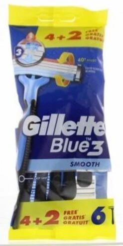 Gillette® Gillette Blue3 Smooth 4+2 Stuks -Verzorgingsvoordeel Huis 602x1200 4