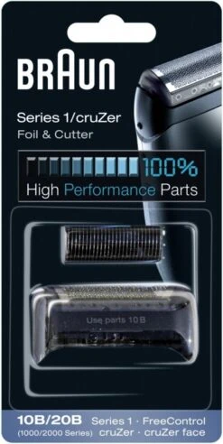 Braun 10B/20B Series 1/Cruzer Folie En Messenblok - Vervangend Scheerblad