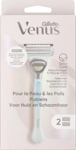Gillette Venus Scheersysteem - Voor Huid En Schaamhaar Voor Vrouwen - 2 Mesjes -Verzorgingsvoordeel Huis 607x1200 4
