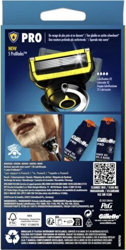 Gillette® Gillette ProShield - Scheersysteem - Voor Mannen - 1 Gillette Scheersysteem - 2 Navulmesjes 13 Gillette® Gillette ProShield - Scheersysteem - Voor Mannen - 1 Gillette Scheersysteem - 2 Navulmesjes -Verzorgingsvoordeel Huis 609x1200 1