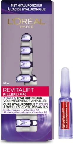 L’Oréal Paris Skin Expert Revitalift Filler Hyaluronzuur Ampullen - Kuur 7 Dagen