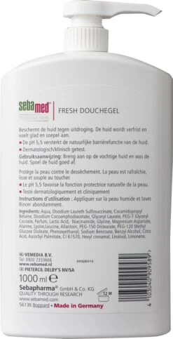 Sebamed Zeepvrije Wasemulsie - Douchemiddel - Zeepdispenser - 1 Liter -Verzorgingsvoordeel Huis 614x1200 2