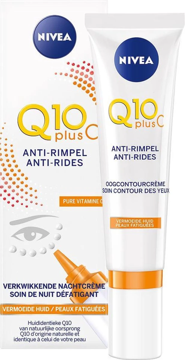 NIVEA Q10plusC Anti-Rimpel +Energy Oogcontourcrème 3 NIVEA Q10plusC Anti-Rimpel +Energy Oogcontourcrème - Afbeelding 3