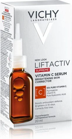 Vichy Liftactiv Supreme - Vitamine C Serum - Met 15% Pure Vitamine C Voor Een Stralende Huid - 20ml -Verzorgingsvoordeel Huis 621x1200 3