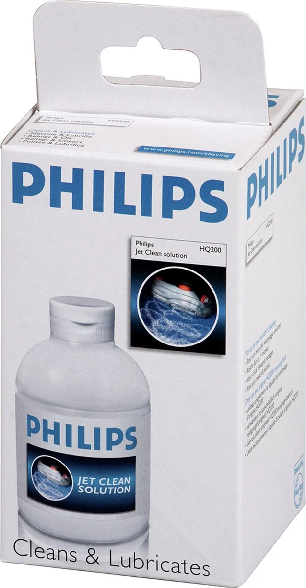 Philips HQ200/50 - Jet Clean-reinigingsoplossing - 1 Flesje 7 Philips HQ200/50 - Jet Clean-reinigingsoplossing - 1 Flesje - Afbeelding 7
