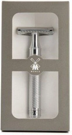 Muhle Double Edge Safety Razor Klassiek Scheermes - Chroom - Dichte Kam 19 Muhle Double Edge Safety Razor Klassiek Scheermes - Chroom - Dichte Kam -Verzorgingsvoordeel Huis 642x1200 1