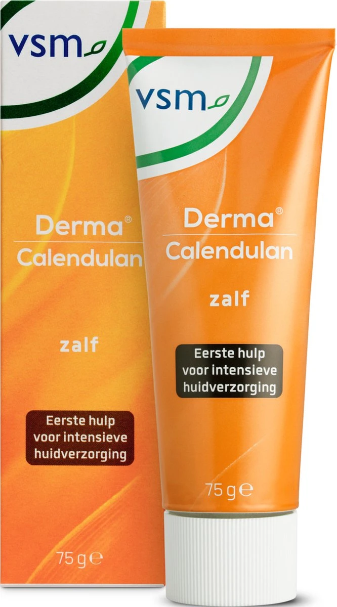 VSM Derma Calendulan Zalf - 75 Gr - Verzorgingsproduct 8 VSM Derma Calendulan Zalf - 75 Gr - Verzorgingsproduct - Afbeelding 8