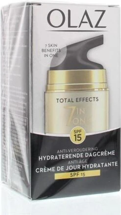 Olaz Total Effects 7in1 Anti-Veroudering Hydraterende Dagcrème Met SPF15 - 50ml -Verzorgingsvoordeel Huis 679x1200 1