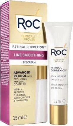 RoC Retinol Correxion Line Smoothing Oogcrème -Verzorgingsvoordeel Huis 698x1200 2