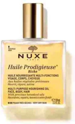 Nuxe Huile Prodigieuse Riche Dry Oil Droogolie - 100 Ml 30 Nuxe Huile Prodigieuse Riche Dry Oil Droogolie - 100 Ml -Verzorgingsvoordeel Huis 728x1200