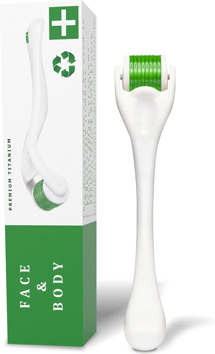 Kingsowned Derma Roller 1.5 Mm, 540 Naalden - Steriel Verpakt - Hoge Kwaliteit Chirurgisch Staal - Bewezen Effectief Tegen Rimpels, Acne Littekens, En Cellulitis & Stimulatie Van Haargroei Op De Hoofdhuid, Baardgroei 2 Kingsowned Derma Roller 1.5 Mm, 540 Naalden - Steriel Verpakt - Hoge Kwaliteit Chirurgisch Staal - Bewezen Effectief Tegen Rimpels, Acne Littekens, En Cellulitis & Stimulatie Van Haargroei Op De Hoofdhuid, Baardgroei - Afbeelding 2