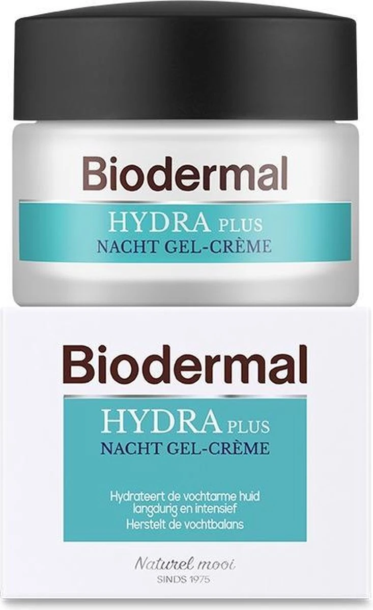 Biodermal Nachtcreme - Hydraplus Nachtcrème Gel Voor De Vochtarme Huid - Nachtcreme - 50ml 9 Biodermal Nachtcreme - Hydraplus Nachtcrème Gel Voor De Vochtarme Huid - Nachtcreme - 50ml - Afbeelding 9