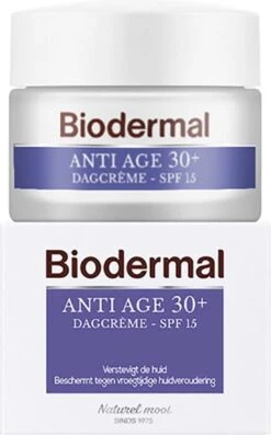 Biodermal Anti Age 30+ - Dagcrème Tegen Huidveroudering - SPF15 - 50ml -Verzorgingsvoordeel Huis 746x1200 3