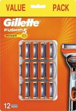Gillette® Gillette Fusion5 Power Scheermesjes Mannen - 12 Stuks -Verzorgingsvoordeel Huis 817x1200 2