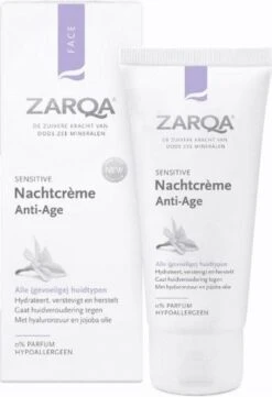 ZARQA Nachtcreme Anti-Age (hydrateert, Verstevigt En Hersteld) - 50ml -Verzorgingsvoordeel Huis 821x1200 3