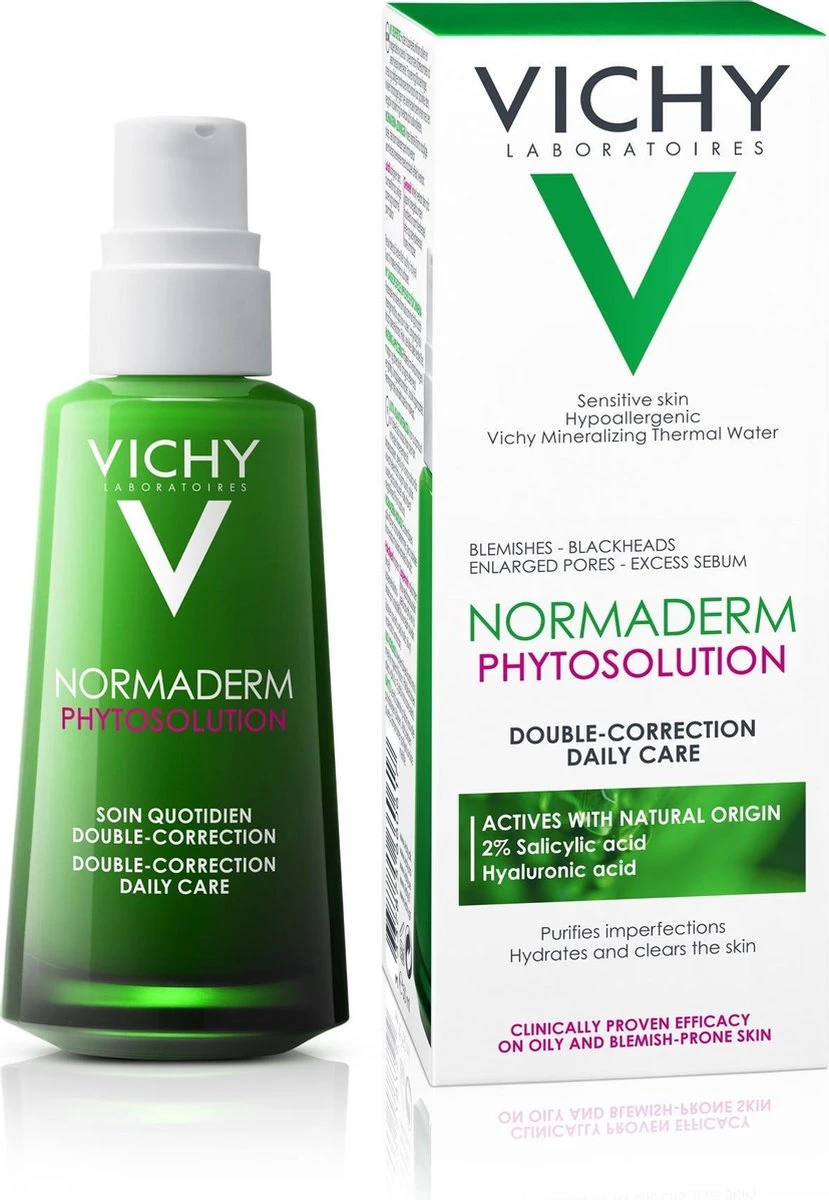 Vichy Normaderm Phytosolution - Dagcrème - Onzuivere Huid - 50 Ml 4 Vichy Normaderm Phytosolution - Dagcrème - Onzuivere Huid - 50 Ml - Afbeelding 4