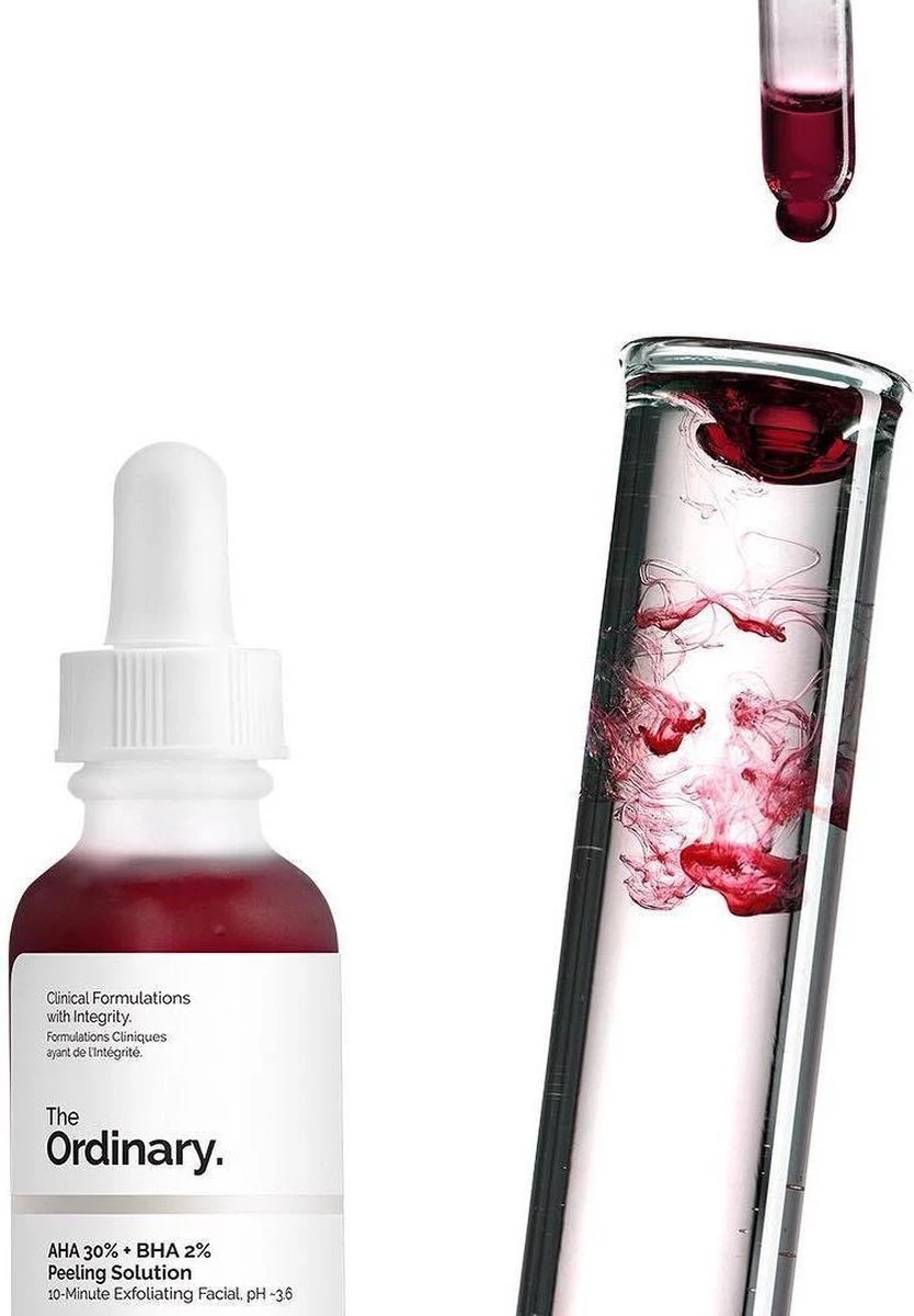 The Ordinary Exfoliant Peeling AHA 30% - BHA 2% - Vitamine B5 - Serum - 30 Ml 10 The Ordinary Exfoliant Peeling AHA 30% - BHA 2% - Vitamine B5 - Serum - 30 Ml - Afbeelding 10