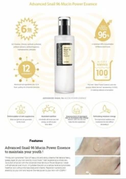 COSRX Advanced Snail 96 Mucin Power Essence 21 COSRX Advanced Snail 96 Mucin Power Essence -Verzorgingsvoordeel Huis 842x1200 2