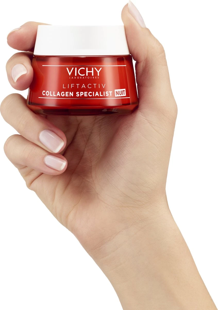 Vichy Liftactiv Collagen Specialist - Nachtcrème - Anti-rimpel - 50 Ml 6 Vichy Liftactiv Collagen Specialist - Nachtcrème - Anti-rimpel - 50 Ml - Afbeelding 6