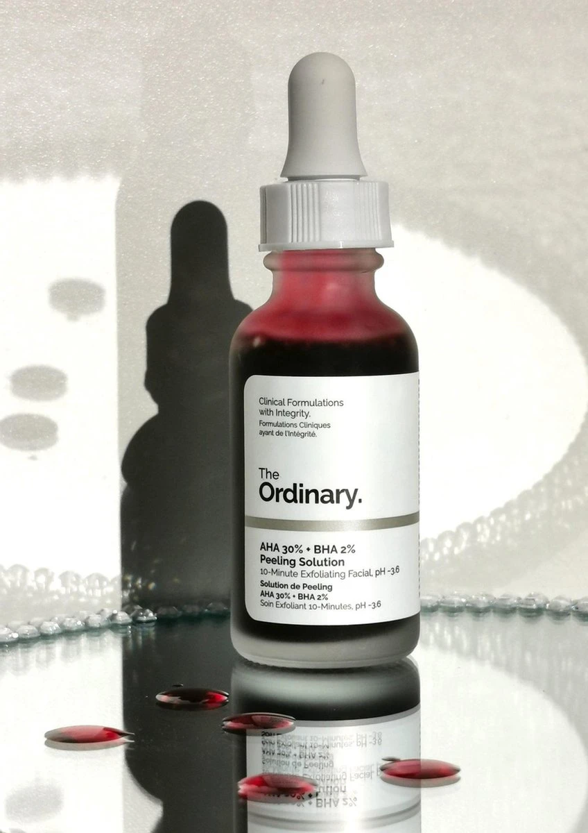 The Ordinary Exfoliant Peeling AHA 30% - BHA 2% - Vitamine B5 - Serum - 30 Ml 12 The Ordinary Exfoliant Peeling AHA 30% - BHA 2% - Vitamine B5 - Serum - 30 Ml - Afbeelding 12