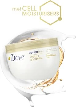 Dove DermaSpa Radiant Goodness Bodycrème - 4 X 300 Ml - Voordeelverpakking -Verzorgingsvoordeel Huis 854x1200 1