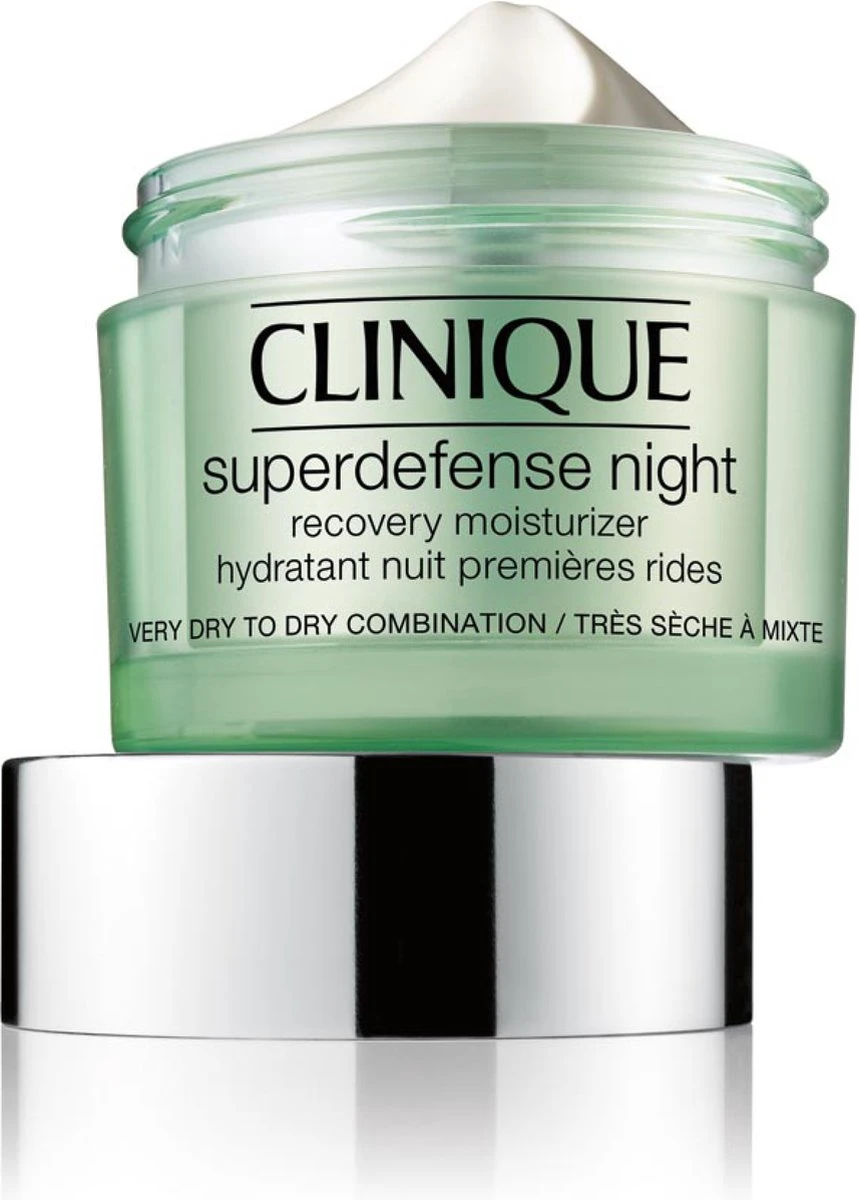 Clinique Superdefense Night Recovery Moisturizer - Nachtcrème - 50 Ml 2 Clinique Superdefense Night Recovery Moisturizer - Nachtcrème - 50 Ml - Afbeelding 2