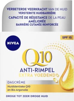 NIVEA Q10 Power +Extra Voedend Anti-Rimpel Dagcrème - Droge Huid - 50 Ml -Verzorgingsvoordeel Huis 884x1200 1