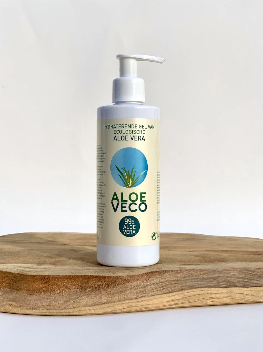 Aloeveco - Hydraterende Gel Van Aloe Vera - Genezende Huidverzorging - 99% Puur - Organic - 250 Ml 1 Aloeveco - Hydraterende Gel Van Aloe Vera - Genezende Huidverzorging - 99% Puur - Organic - 250 Ml