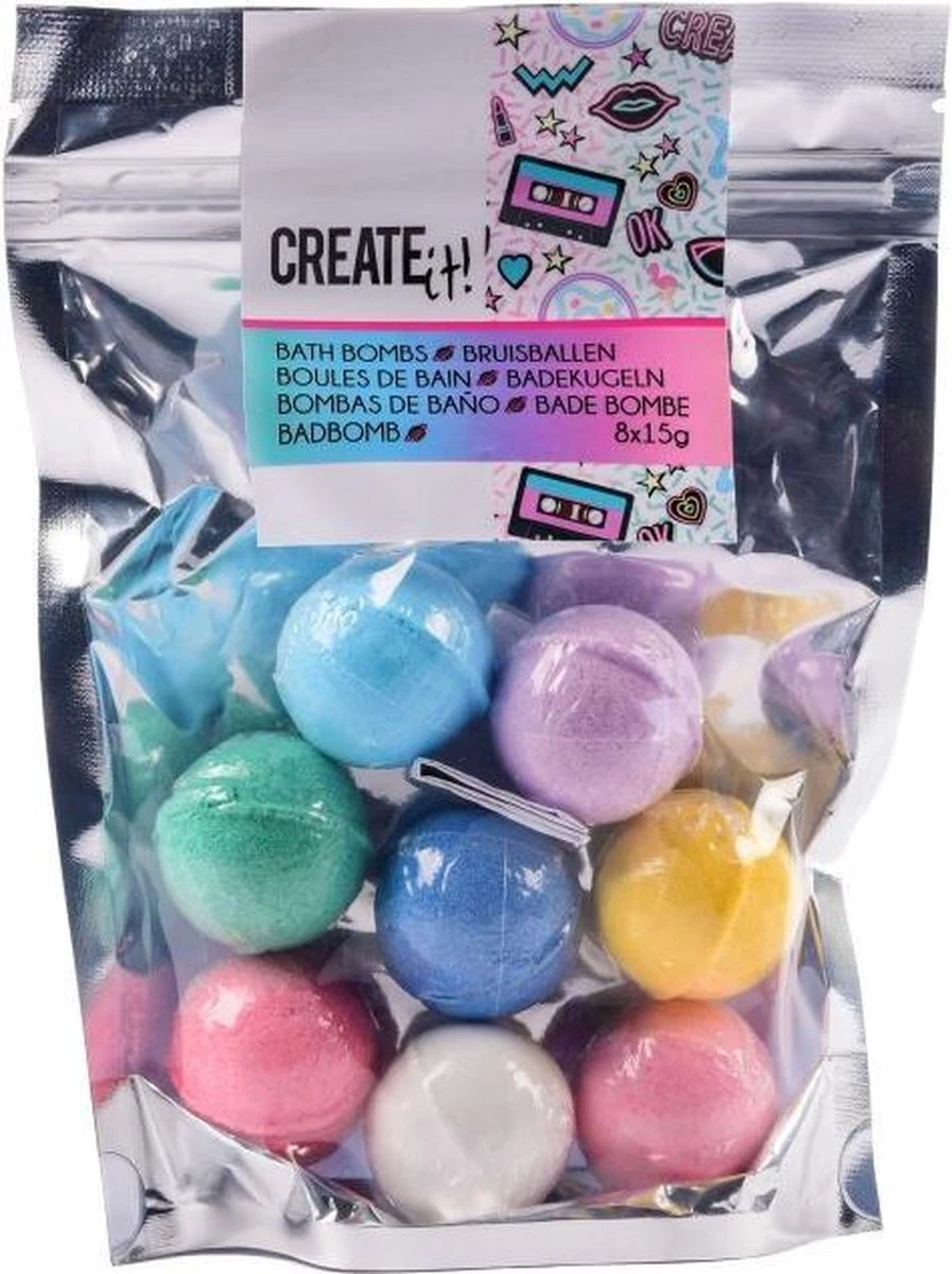 Create It Bruisballen - 8 Stuks 3 Create It Bruisballen - 8 Stuks - Afbeelding 3