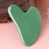 Merkloos Love Earth Premium Jade GuaSha Tool - 100% Echte Jade