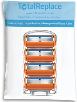 4x Scheermesjes - Compatibel Met Gillette Fusion Scheermes (5 Blades) Vervanging -Verzorgingsvoordeel Huis 904x1200 2