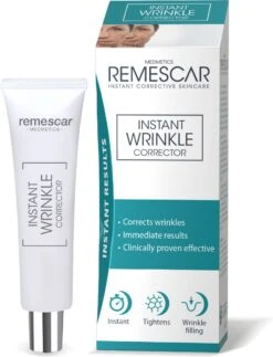 Remescar Instant Rimpel Corrector 8ml - Klinisch Bewezen Voor Anti-aging En Rimpelvermindering - Vermindert Rimpels En Fijne Lijntjes - Vermindert Tekenen Van Veroudering - 180 Applicaties