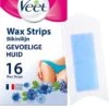 Veet - Ontharingsstrips - Bikinilijn & Oksels - Gevoelige Huid - 16 Stuks