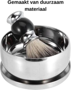 Complete Scheerset - Vaderdag Cadeau - RVS Scheerkom - Scheerkwast - Scheermeshouder - Badkamer Set - Scheerspullen 15 Complete Scheerset - Vaderdag Cadeau - RVS Scheerkom - Scheerkwast - Scheermeshouder - Badkamer Set - Scheerspullen -Verzorgingsvoordeel Huis 945x1200
