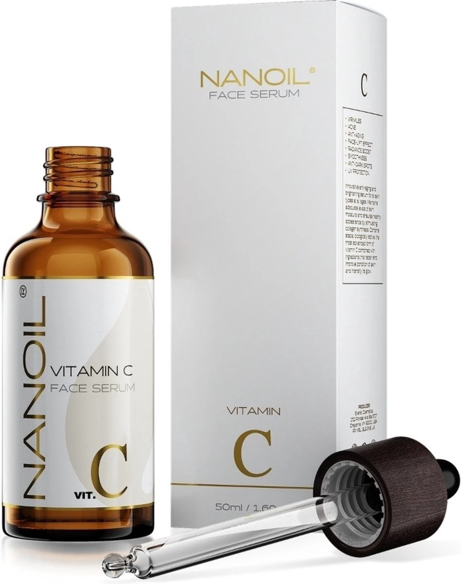 Nanoil Face Serum Vitamin C 50 ML 4 Nanoil Face Serum Vitamin C 50 ML - Afbeelding 4