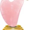Demiracle® Rose Quartz Premium Gua Sha Schraper – Massagehulpmiddel – Gezichtsmassage – Massage – Ontspanning – Kwaliteit