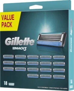 Gillette® Gillette Mach3 Navulmesjes - 18 Stuks -Verzorgingsvoordeel Huis 970x1200 1