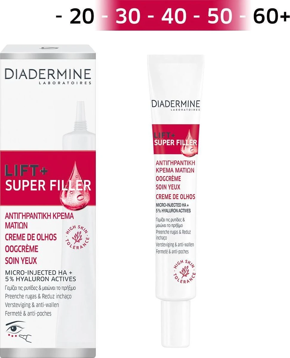Diadermine Lift+ Superfiller Oogcreme 15ml 5 Diadermine Lift+ Superfiller Oogcreme 15ml - Afbeelding 5