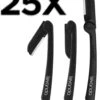 25 Duurzame Wenkbrauw Scheermesjes - Dermaplanning Razors -wegwerp Scheermesje Vrouw Gezicht Ontharing - Eyebrow Razor