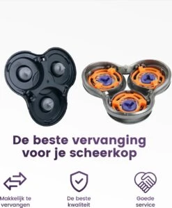 Scheerkop Geschikt Voor Philips SH98 S9000 Prestige – SH98 S9000 Prestige – Scheerkoppen – Scheermesjes – Scheerhoofd - Zilver -Verzorgingsvoordeel Huis 990x1200 1